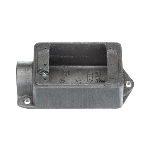 FS1G1 | FS BOX - SHALLOW - 1 GANG - 1 HUB | Tradelco