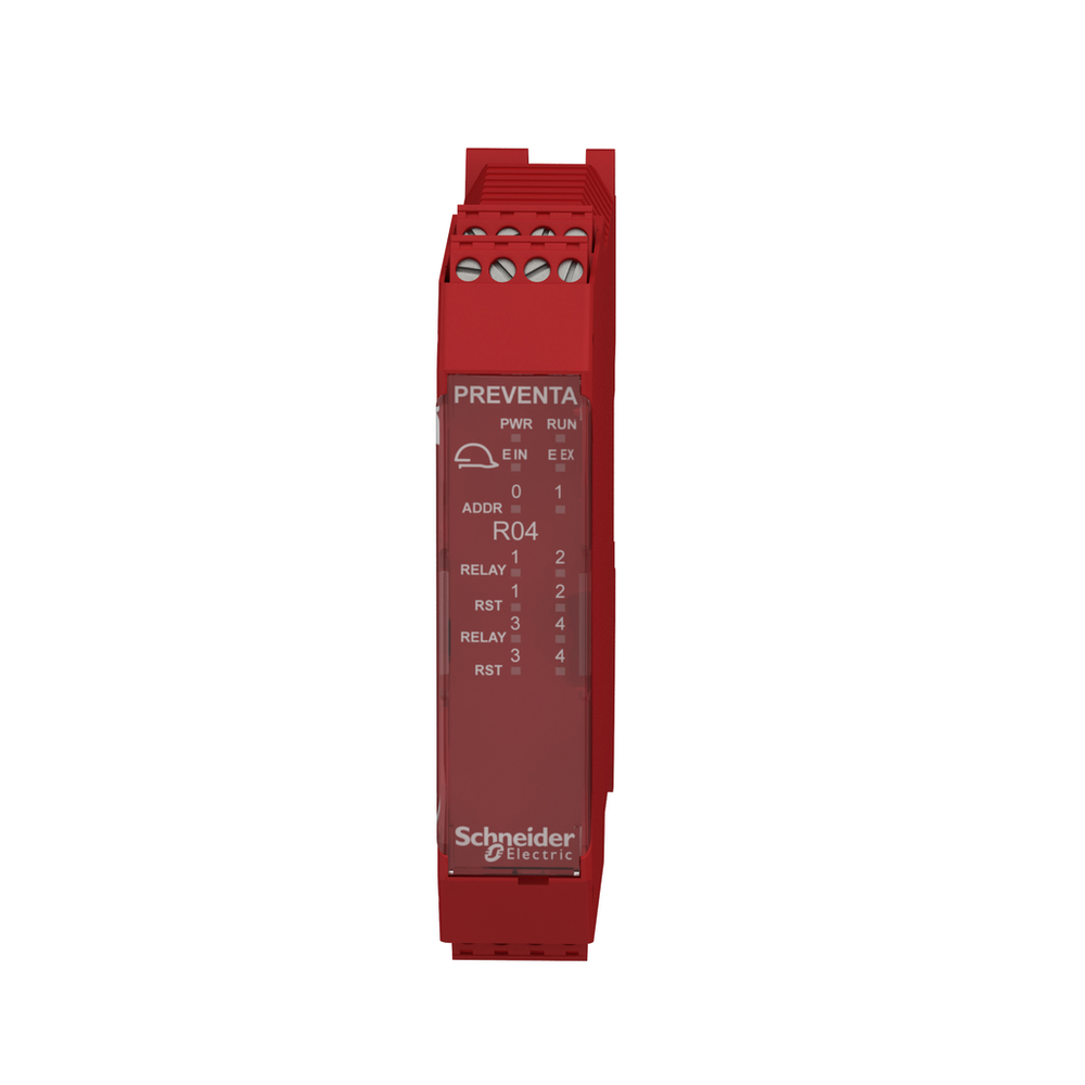 XPSMCMRO0004 | expansion module, Modicon MCM, 4 safety relay outputs ...