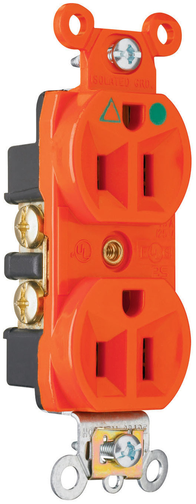 IG8200 | Isolated Ground Heavy Duty Hospital Grade Receptacles, Back ...