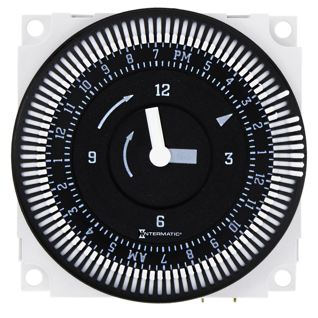 FM1STUZ120U | 24-Hour 120V Electromechanical Panel Mount Timer Module ...